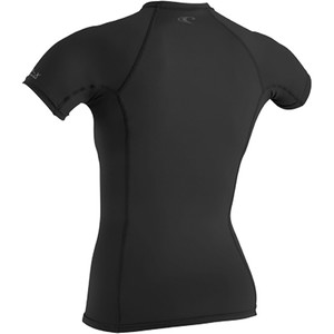 2024 O'neill Top  Manches Courtes Thermo-x Pour Femmes 5008 - Noir